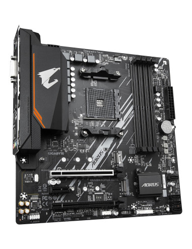 Mainboard, GIGABYTE, AMD B550, Socket AM4, micro ATX, RAM DDR4-SDRAM, 4xSlots, 2xNumber of M.2 (M) slots, B550M AORUS ELITE 1.3