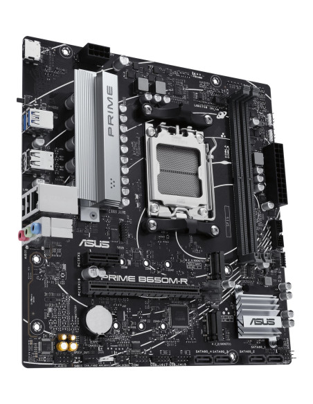 Mainboard, ASUS, AMD B650, SAM5, Micro-ATX, Memory DDR5, Memory slots 2, 1xPCI-Express 4.0 1x, 2xPCI-Express 4.0 16x, 2xM.2, 1x