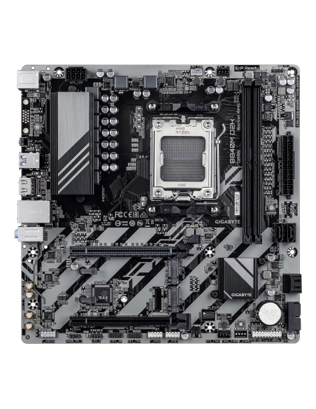 Mainboard, GIGABYTE, AMD B840, Socket AM5, micro ATX, RAM DDR5-SDRAM, 2xSlots, 2xNumber of M.2 (M) slots, B840M D2H (Rev. 1.1),