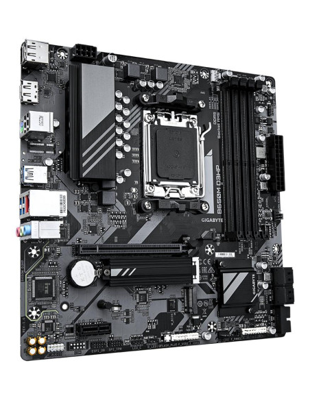 Mainboard, GIGABYTE, AMD B650, Socket AM5, micro ATX, RAM DDR5-SDRAM, 4xSlots, 2xNumber of M.2 (M) slots, B650M D3HP (rev. 1.3)
