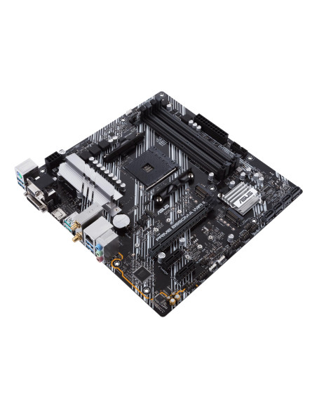 Mainboard, ASUS, AMD B550, SAM4, MicroATX, Memory DDR4, Memory slots 4, 2xPCI-Express 3.0 1x, 1xPCI-Express 4.0 16x, 2xM.2, 1x1