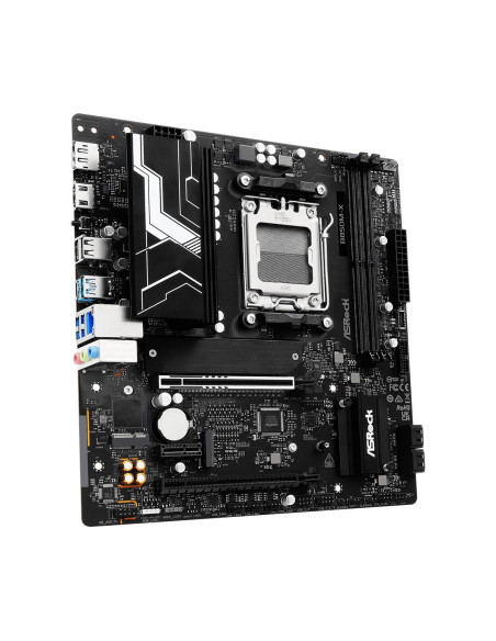 Mainboard, ASROCK, AMD B850, Socket AM5, micro ATX, RAM DDR5-SDRAM, 2xSlots, 1xNumber of M.2 (M) slots, B850M-X R2.0, B850M-XR2