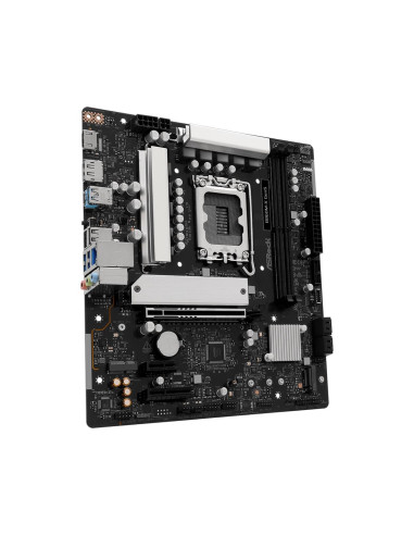 Mainboard, ASROCK, Intel B860, LGA 1851 (Socket V1), micro ATX, RAM DDR5-SDRAM, 2xSlots, 1xNumber of M.2 (M) slots, B860M-XGEN5