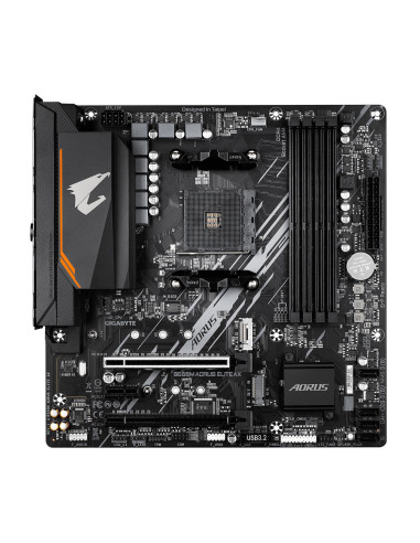 Mainboard, GIGABYTE, AMD B550, Socket AM4, micro ATX, RAM DDR4-SDRAM, 4xSlots, Wi-Fi Yes, Bluetooth Yes, 2xNumber of M.2 (M) sl