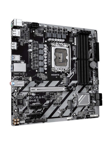 Mainboard, GIGABYTE, Intel B860, LGA 1851 (Socket V1), micro ATX, RAM DDR5-SDRAM, 4xSlots, 2xNumber of M.2 (M) slots, B860MD3W