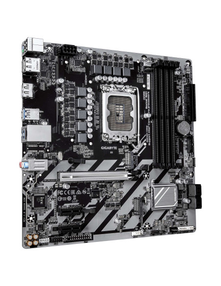 Mainboard, GIGABYTE, Intel B860, LGA 1851 (Socket V1), micro ATX, RAM DDR5-SDRAM, 4xSlots, 2xNumber of M.2 (M) slots, B860MD3W
