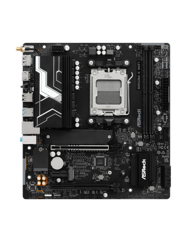 Mainboard, ASROCK, AMD B850, SAM5, Micro-ATX, Memory DDR5, Memory slots 2, B850M-XWIFIR2.0
