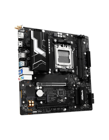 Mainboard, ASROCK, AMD B850, SAM5, Micro-ATX, Memory DDR5, Memory slots 2, B850M-XWIFIR2.0