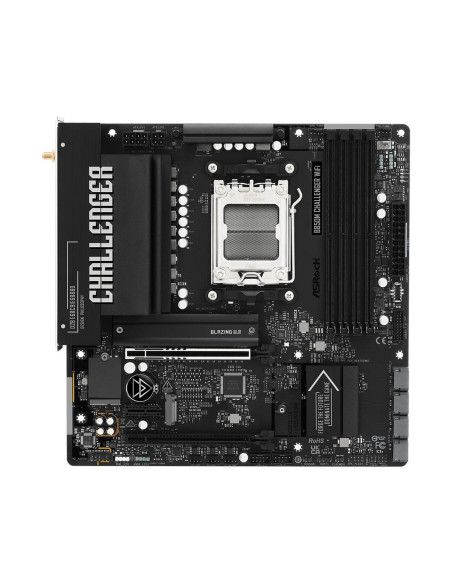 Mainboard, ASROCK, AMD B850, Socket AM5, micro ATX, RAM DDR5-SDRAM, 4xSlots, Wi-Fi Yes, Bluetooth Yes, 1xNumber of M.2 (M) slot