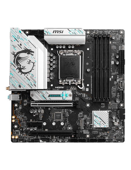 Mainboard, MSI, Intel B760 Express, LGA1700, Micro-ATX, Memory DDR5, Memory slots 4, 1xPCI-Express 3.0 1x, 1xPCI-Express 4.0 4x