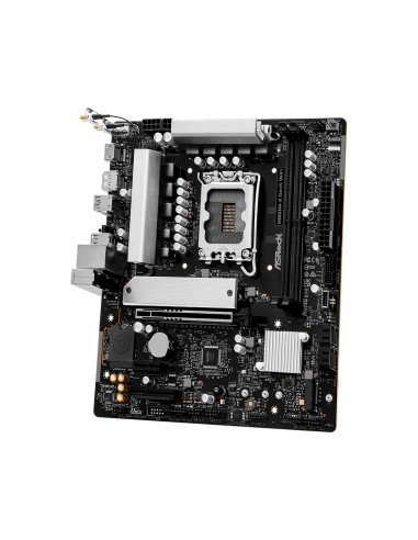 Mainboard, ASROCK, Intel B860, LGA 1851 (Socket V1), micro ATX, RAM DDR5-SDRAM, 2xSlots, Wi-Fi Yes, Bluetooth Yes, 1xNumber of 