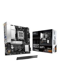 Mainboard, ASROCK, AMD B850, Socket AM5, micro ATX, RAM DDR5-SDRAM, 2xSlots, Wi-Fi Yes, Bluetooth Yes, 1xNumber of M.2 (M) slot
