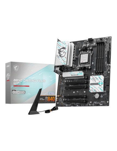 Mainboard, MSI, AMD B840, SAM5, ATX, Memory slots 4, 5xPCI-Express 16x, 2xM.2, 1xHDMI, 1xAudio-In, 1xAudio-Out, 1xMicrophone, 4