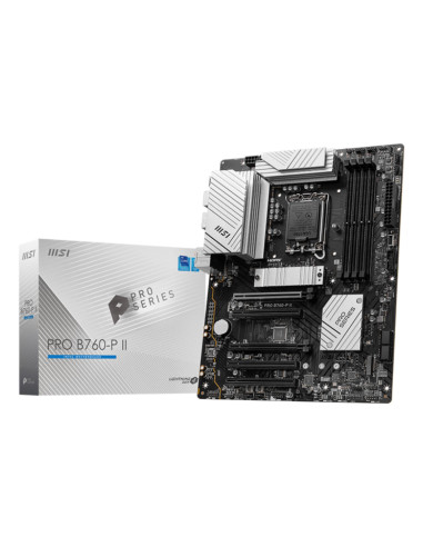 Mainboard, MSI, Intel B760 Express, LGA1700, Memory DDR5, Memory slots 4, 5xPCI-Express 5.0 16x, 2xM.2, 1xHDMI, 1xDisplayPort, 
