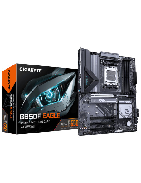 Mainboard, GIGABYTE, AMD B650, Socket AM5, ATX, RAM DDR5-SDRAM, 4xSlots, 3xNumber of M.2 (M) slots, B650EEAGLE