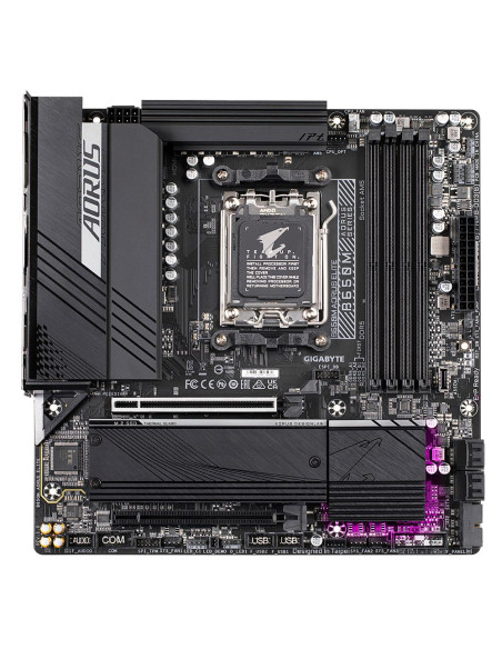 Mainboard, GIGABYTE, AMD B650, SAM5, Micro-ATX, Memory DDR5, Memory slots 4, B650MAORUSELITE1.3
