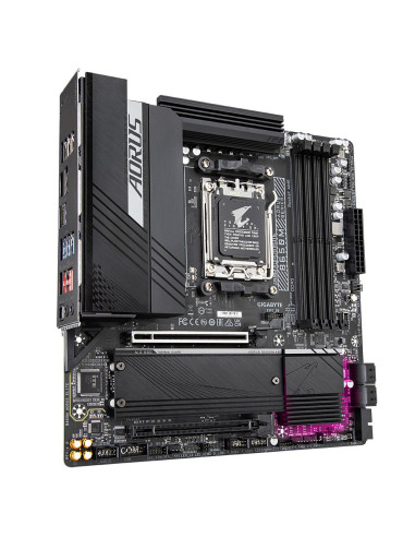 Mainboard, GIGABYTE, AMD B650, SAM5, Micro-ATX, Memory DDR5, Memory slots 4, B650MAORUSELITE1.3