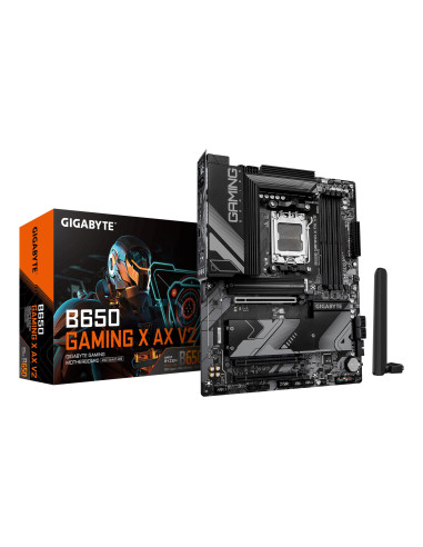 Mainboard, GIGABYTE, AMD B650, Socket AM5, ATX, RAM DDR5-SDRAM, 4xSlots, Wi-Fi Yes, Bluetooth Yes, 3xPCI Express x16 slots, 3xN
