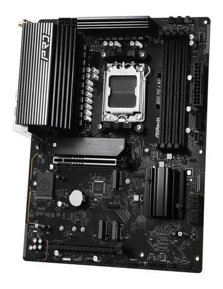 Mainboard, ASROCK, AMD B850, SAM5, ATX, Memory DDR5, Memory slots 4, 1xPCI-Express 4.0 16x, 1xPCI-Express 5.0 16x, 1xM.2, 1xHDM