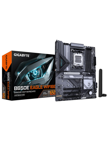 Mainboard, GIGABYTE, AMD B650, Socket AM5, ATX, RAM DDR5-SDRAM, 4xSlots, Wi-Fi Yes, Bluetooth Yes, 3xNumber of M.2 (M) slots, G