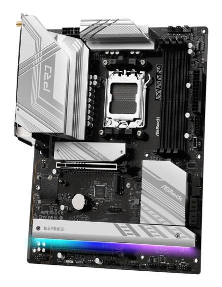 Mainboard, ASROCK, AMD B850, SAM5, ATX, Memory DDR5, Memory slots 4, 1xPCI-Express 4.0 16x, 1xPCI-Express 5.0 16x, 1xM.2, 1xHDM