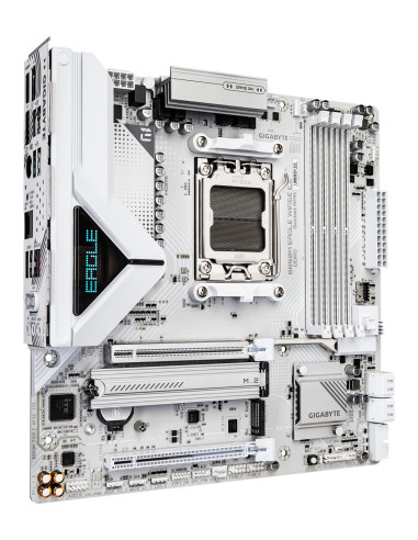Mainboard, GIGABYTE, AMD B850, SAM5, Micro-ATX, Memory DDR5, Memory slots 4, B850MEAGLEWF6EICE