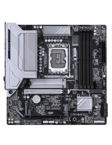 Mainboard, GIGABYTE, Intel B860 Express, LGA1851, Micro-ATX, Memory DDR5, Memory slots 4, 2xPCI-Express 16x, 2xM.2, 1xHDMI, 1xD