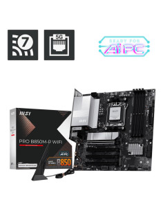 Mainboard, MSI, AMD B850, SAM5, Micro-ATX, Memory DDR5, Memory slots 4, PROB850M-PWIFI