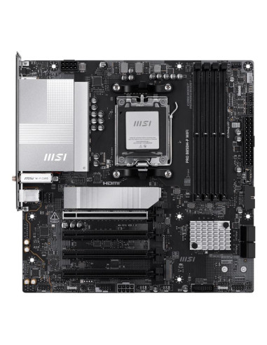 Mainboard, MSI, AMD B850, SAM5, Micro-ATX, Memory DDR5, Memory slots 4, PROB850M-PWIFI
