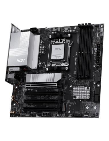 Mainboard, MSI, AMD B850, SAM5, Micro-ATX, Memory DDR5, Memory slots 4, PROB850M-PWIFI