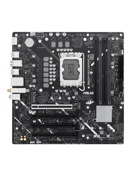 Mainboard, ASUS, Intel B860 Express, LGA1851, Micro-ATX, Memory DDR5, Memory slots 4, B860MMAXGAMINGAX