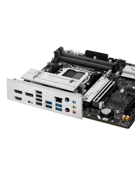Mainboard, ASUS, AMD B850, SAM5, Micro-ATX, Memory DDR5, Memory slots 4, 1xPCI-Express 4.0 16x, 1xPCI-Express 5.0 16x, 3xM.2, 1