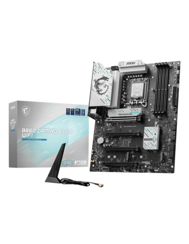 Mainboard, MSI, Intel B860 Express, LGA1851, Memory DDR5, Memory slots 4, B860GAMINGPLUSWIFI