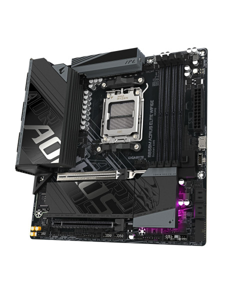Mainboard, GIGABYTE, AMD B850, Socket AM5, micro ATX, RAM DDR5-SDRAM, 4xSlots, Wi-Fi Yes, Bluetooth Yes, 2xNumber of M.2 (M) sl