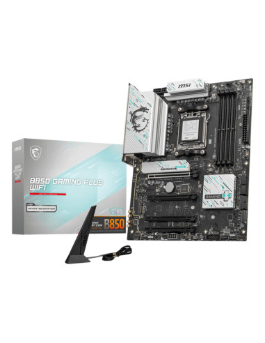 Mainboard, MSI, AMD B850, SAM5, ATX, Memory DDR5, Memory slots 4, 4xPCI-Express 16x, 3xM.2, 1xDisplayPort, 1xAudio-In, 1xAudio-