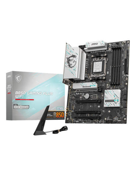 Mainboard, MSI, AMD B850, SAM5, ATX, Memory DDR5, Memory slots 4, 4xPCI-Express 16x, 3xM.2, 1xDisplayPort, 1xAudio-In, 1xAudio-