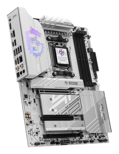 Mainboard, MSI, AMD B850, SAM5, ATX, Memory DDR5, Memory slots 4, 3xPCI-Express 16x, 4xM.2, 1xHDMI, 1xAudio-In, 1xAudio-Out, 4x