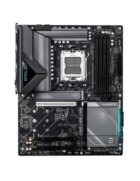 Mainboard, GIGABYTE, AMD X870E, Socket AM5, ATX, RAM DDR5-SDRAM, 4xSlots, Wi-Fi Yes, Bluetooth Yes, 4xNumber of M.2 (M) slots, 
