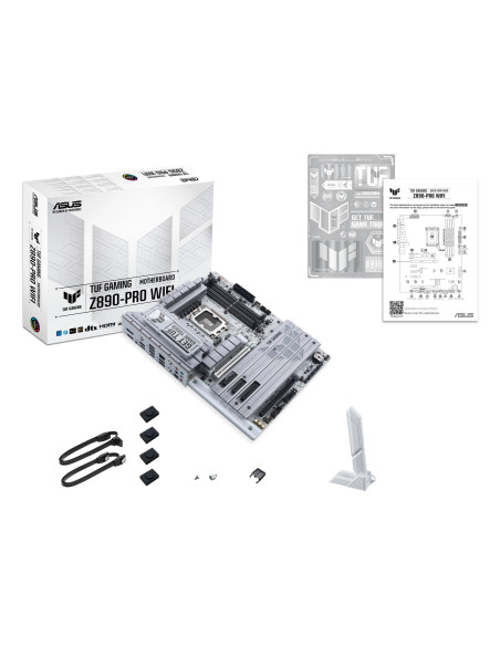 Mainboard, ASUS, Intel Z890, LGA1851, ATX, Memory DDR5, Memory slots 4, TUFGAMINGZ890-PROWIFI