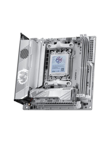 Mainboard, MSI, AMD X870, Socket AM5, mini ITX, RAM DDR5-SDRAM, 2xSlots, Wi-Fi Yes, Bluetooth Yes, 1xNumber of M.2 (M) slots, M