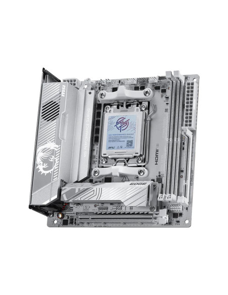 Mainboard, MSI, AMD X870, Socket AM5, mini ITX, RAM DDR5-SDRAM, 2xSlots, Wi-Fi Yes, Bluetooth Yes, 1xNumber of M.2 (M) slots, M