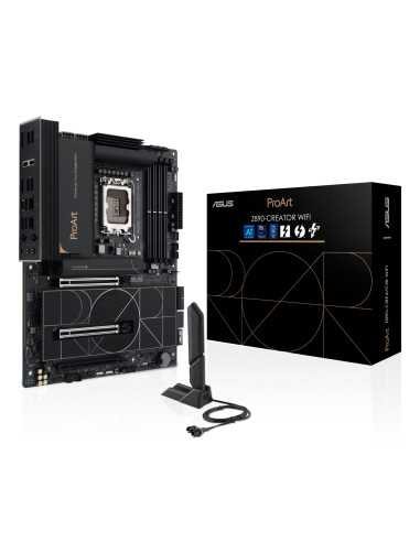 Mainboard, ASUS, Intel Z890, LGA1851, ATX, Memory DDR5, Memory slots 4, 1xPCI-Express 4.0 16x, 2xPCI-Express 5.0 16x, 5xM.2, 1x