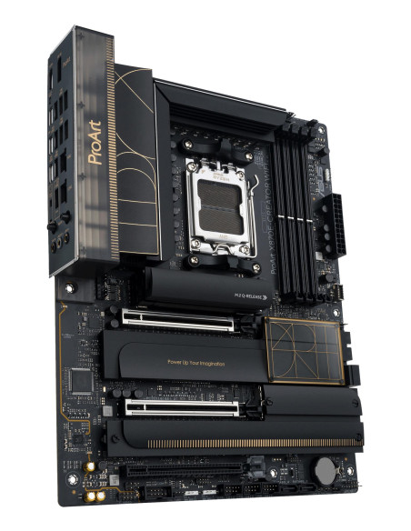 Mainboard, ASUS, AMD X870E, SAM5, ATX, Memory DDR5, Memory slots 4, 3xPCI-Express 4.0 16x, 2xPCI-Express 5.0 16x, 4xM.2, 1xHDMI