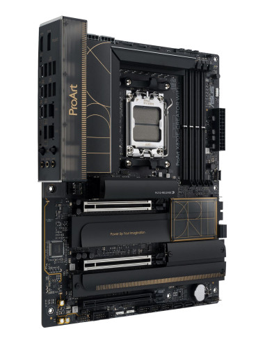 Mainboard, ASUS, AMD X870E, SAM5, ATX, Memory DDR5, Memory slots 4, 3xPCI-Express 4.0 16x, 2xPCI-Express 5.0 16x, 4xM.2, 1xHDMI