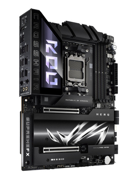 Mainboard, ASUS, AMD X870E, SAM5, ATX, Memory DDR5, Memory slots 4, 2xPCI-Express 4.0 16x, 2xPCI-Express 5.0 16x, 4xM.2, 1xHDMI