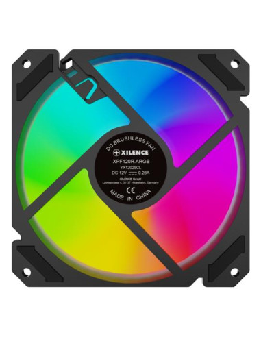CASE FAN 120MM PWM ARGB REVERS/4PIN XF065 XILENCE