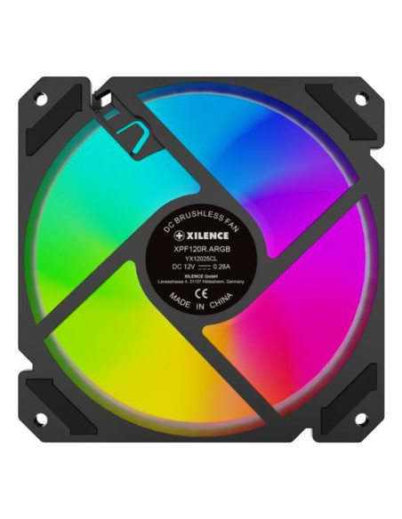 CASE FAN 120MM PWM ARGB REVERS/4PIN XF065 XILENCE