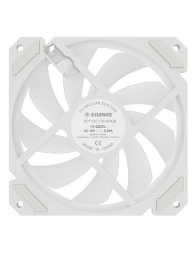 CASE FAN 120MM PWM ARGB REVERS/4PIN WHITE XF066 XILENCE