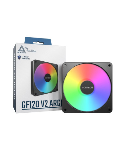 CASE FAN 120MM/GF120 V2 ARGB PWM (B) MONTECH