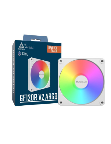 CASE FAN 120MM/GF120R V2 ARGB PWM (W) MONTECH